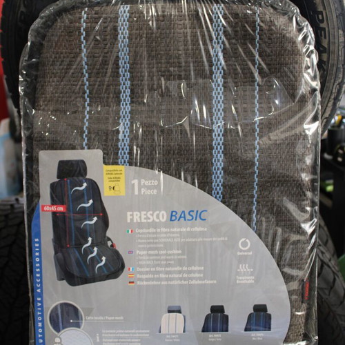 Lampa Platochair Fresco-Basic natural straw black/blue new