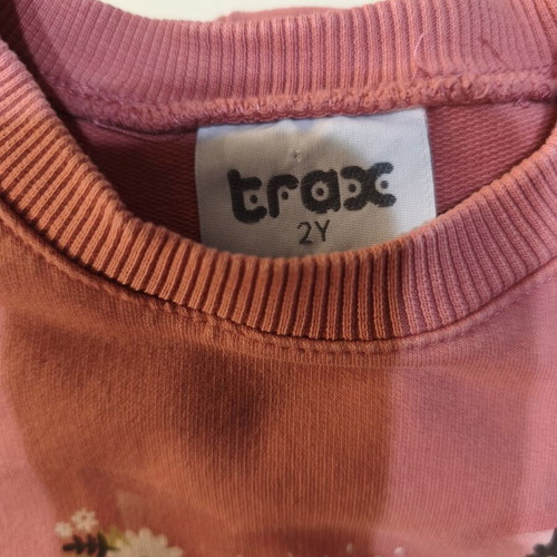 Trax tracksuit set for 2-year-old girl used