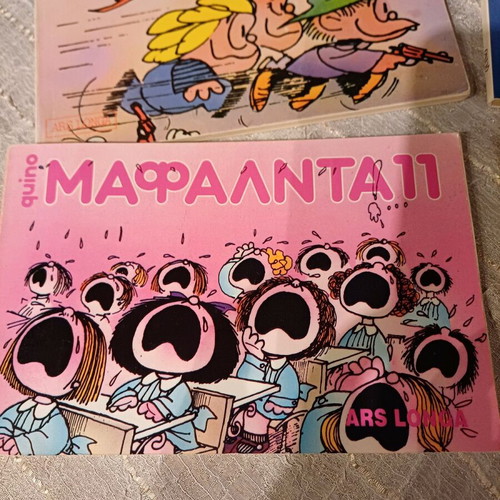 Mafalda comics used, issues 1,3,5,7-12