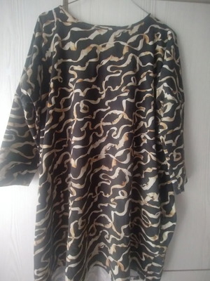 Vimma Finland tunic used, one size, black and beige