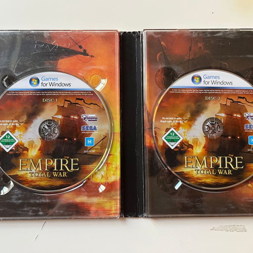 Empire: Total War PC Game 2-Disc Edition used