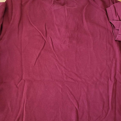 Colin's polo shirt used, burgundy red, size L