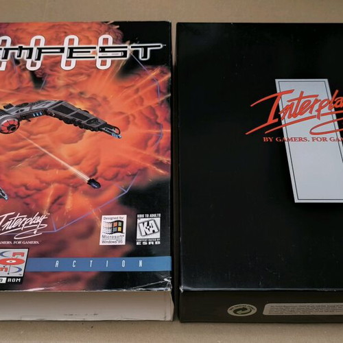 Tempest 2000 (Interplay) PC CD-ROM like new, Big Box