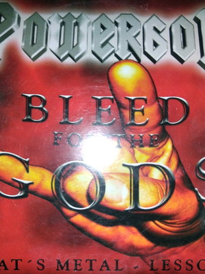 Powergod Bleed For The Gods CD used, metal