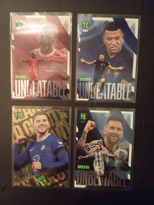 Top Class collectible football cards collection, like new