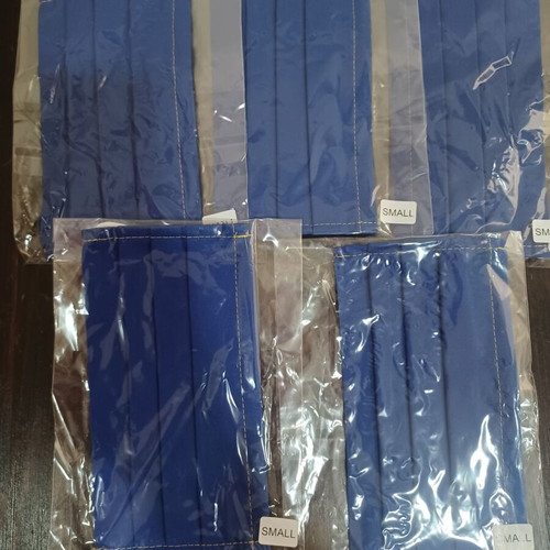 Set of 5 fabric masks size small new