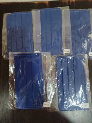 Set of 5 fabric masks size small new