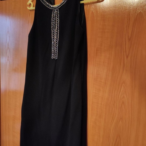 Evening winter dress like new, size S, black