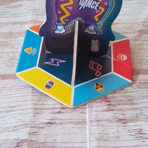 Just Dance paper figure used, Mcdonalds, 12 cm height