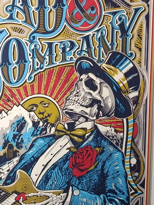 Dead & Company A4 poster