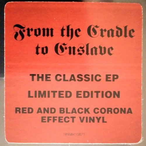 LP Cradle Of Filth From The Cradle To Enslave EP new