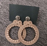 Handmade earrings pair new