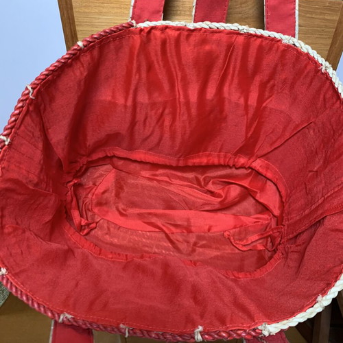 Summer women's woven handbag made of rope new