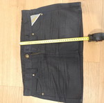 Replay mini denim skirt used, black, size S