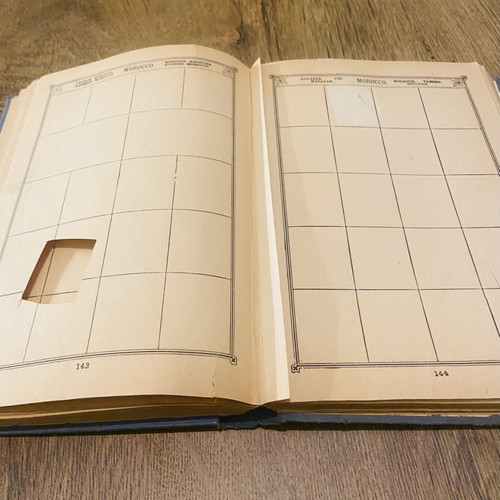 Lincoln stamp album used, 10th edition, circa 1910