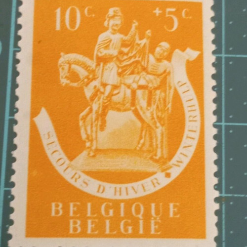 Belgium stamp 1942 like new, charity stamps 10+5C
