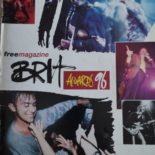 Περιοδικό Brit Awards 96 μεταχειρισμένο με φθορά στη ράχη και άκρες