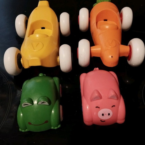 Viking Toys Sweden pack of unbreakable toy cars used, children's toys