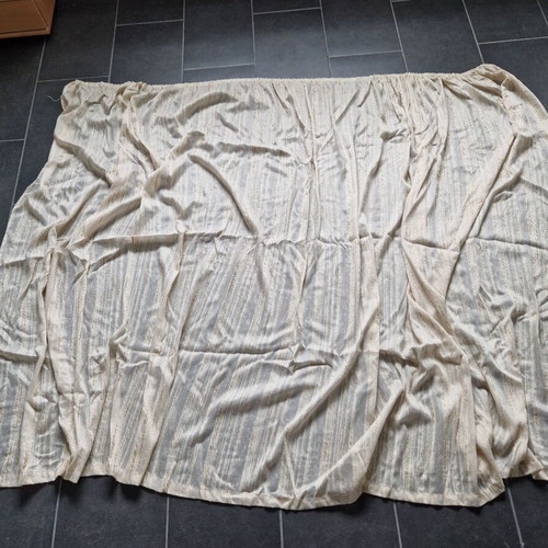 Curtain set used with tape for window and balcony door, 2 pieces