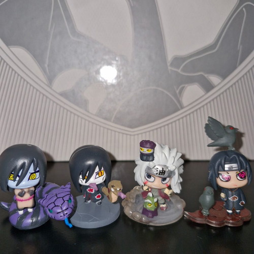 Naruto Shippuden set of 4 figures new