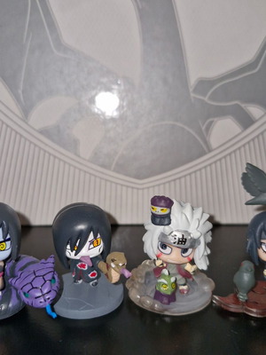 Naruto Shippuden set of 4 figures new