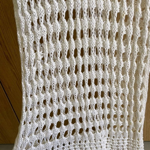 White knitted beach dress like new by ΚΑ-ΠΑ fashion