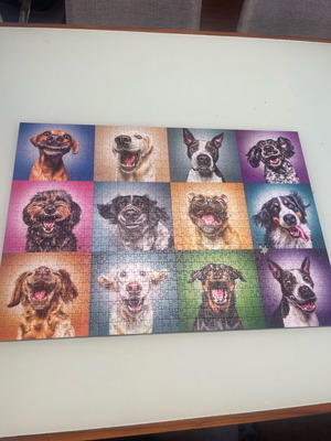 Puzzle 1000 pieces used, missing one piece