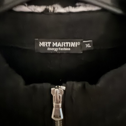 Mrt Martini black men's jacket used, long, XL