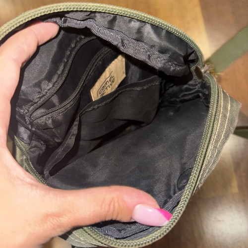Camel Active shoulder bag, dark green