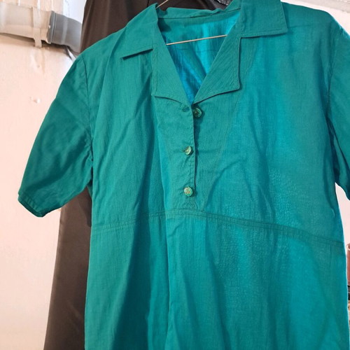 Women's blouse size L like new, blue turquoise