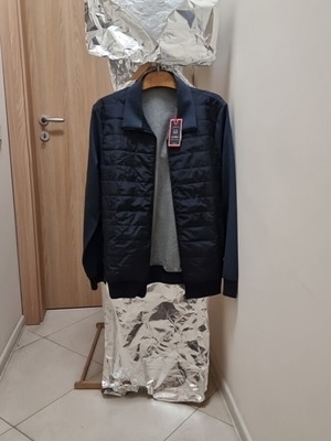Lazarini summer jacket restored, blue, size L