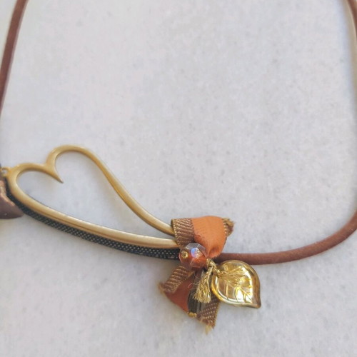 Heart necklace like new