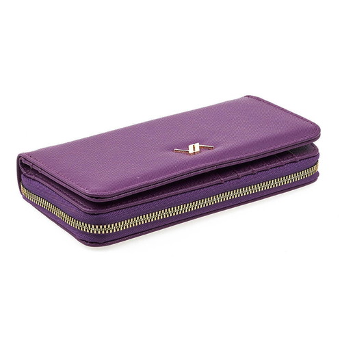 Verde women's wallet purple new, leatherette