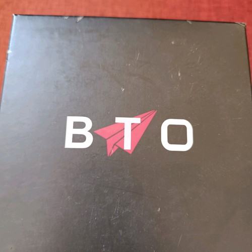 BTO Bigtime Milano polycarbonate light blue watch new