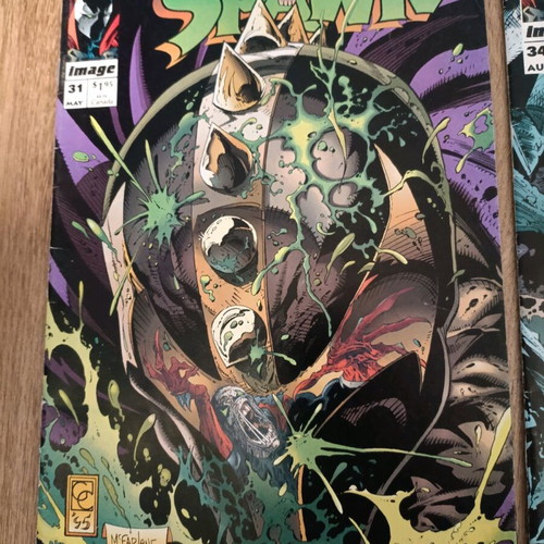 Spawn comics used 90s McFarlane Image Comics