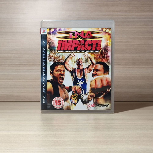 TNA Impact PS3 used, complete English version