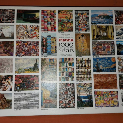 Piatnik Seashells 1000-piece puzzle