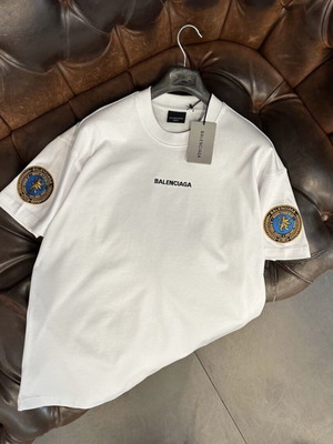 Balenciaga T-shirt, white, sizes L and XXL