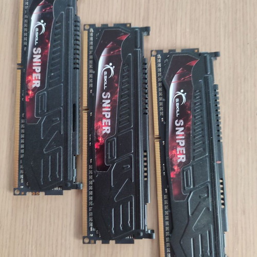 G.Skill Sniper DDR3 RAM 12GB (3x4GB) 1600MHz μεταχειρισμένο