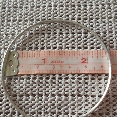 Silver 925 bangle 6.5 cm opening, like new