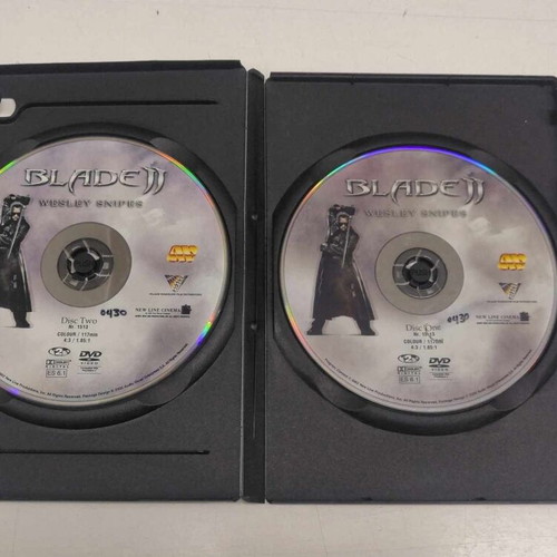 Blade II DVD σαν καινούργιο, 2 δίσκοι, υπότιτλοι, περιπέτεια δράσης φαντασίας