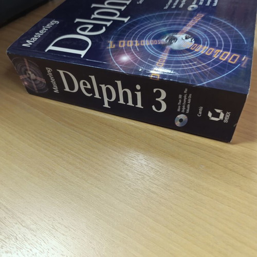 Mastering Delphi 3 book used, English