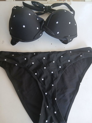 Swimsuit new, black and white, size M