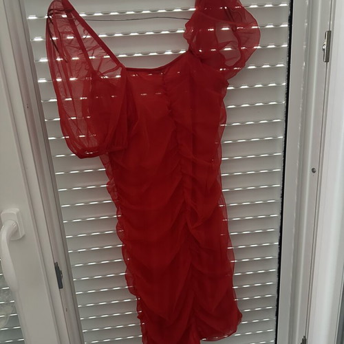 Red dress H&M new, size M
