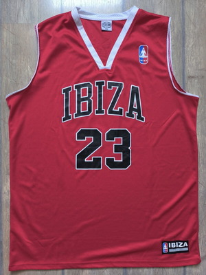 Ibiza basketball jersey 23 new, authentic, polyester