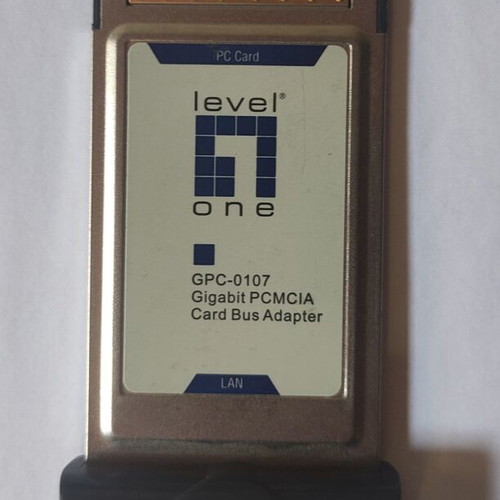 Level One GPC-0107 PCMCIA network card 10/100/1000