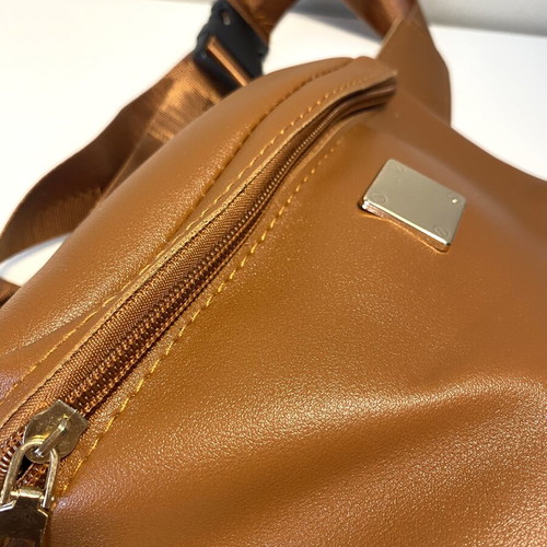 Shein brown crossbody waist bag