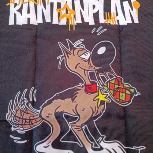 Rantanplan Pillowcase made of polyester, new