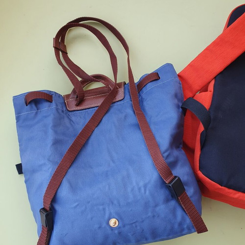 Longchamp mini backpacks like new, multicolor, unworn