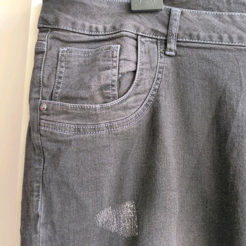 Black elastic pants 3XL-4XL like new, plus size